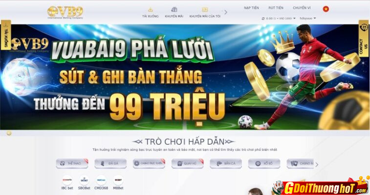 VB9 nhà cái chất chơi giúp bet thủ đánh bạc & cá độ tốt nhất 2023 - Update 10/2023 10 VB9 nhà cái chất chơi giúp bet thủ đánh bạc & cá độ tốt nhất 2023